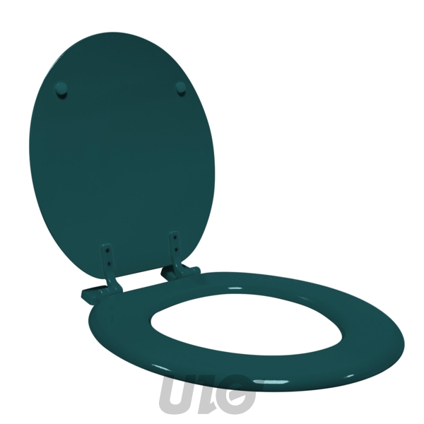 ABATT. WC CHARNIERES PLASTIQUE 37 x 47 CM MDF IMPRIME GINKOBLUE