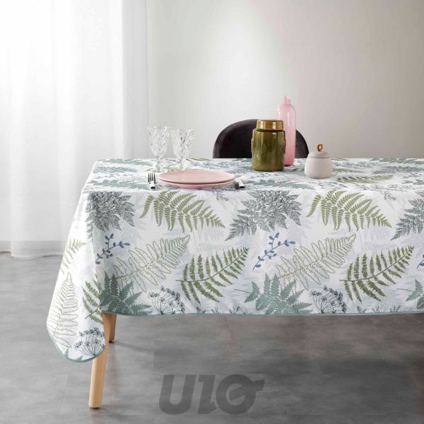 NAPPE RECTANGLE 150 x 240 CM POLYESTER IMPRIME MELISANDRE