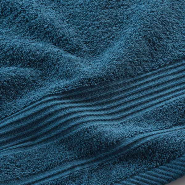 SERVIETTE DE TOILETTE 50 x 90 CM EPONGE UNIE TENDRESSE SAPHIR