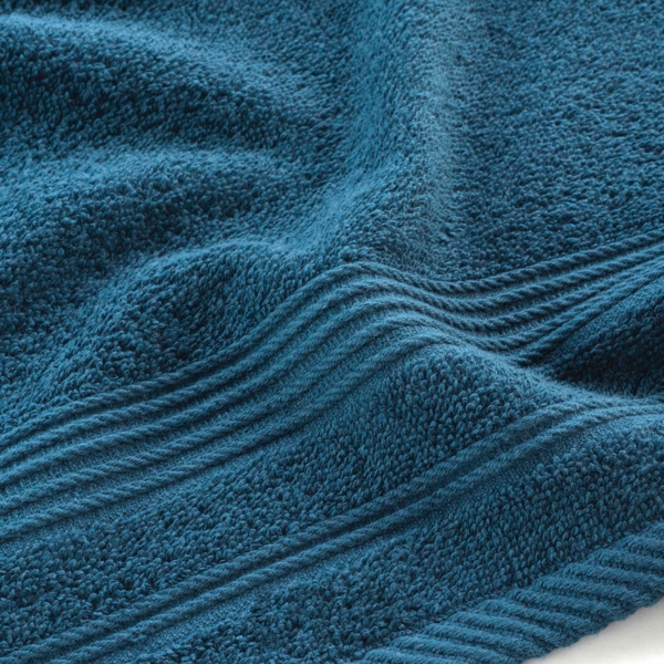 SERVIETTE INVITE 30 x 50 CM EPONGE UNIE TENDRESSE SAPHIR