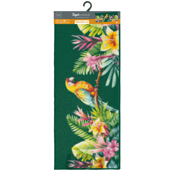 TAPIS RECTANGLE 50 x 120 CM IMPRIME DIGITAL NOUMEA