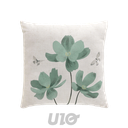 COUSSIN DEHOUSSABLE COMPRESSE 45 x 45 CM POLYESTER/LIN IMP. PALMIFLORE DES PLACE