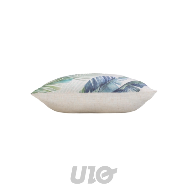 COUSSIN DEHOUSSABLE COMPRESSE 45 x 45 CM POLYESTER/LIN IMPRIME NATIVE DES. PLACE