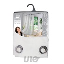 PANNEAU A OEILLETS 140 x 240 CM LUMINETTE UNIE LUMINEA BLANC
