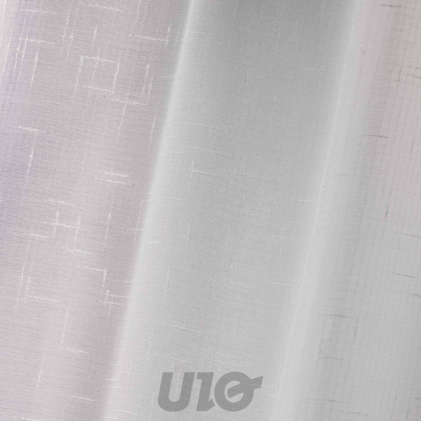 PANNEAU A OEILLETS 140 x 240 CM LUMINETTE UNIE LUMINEA BLANC