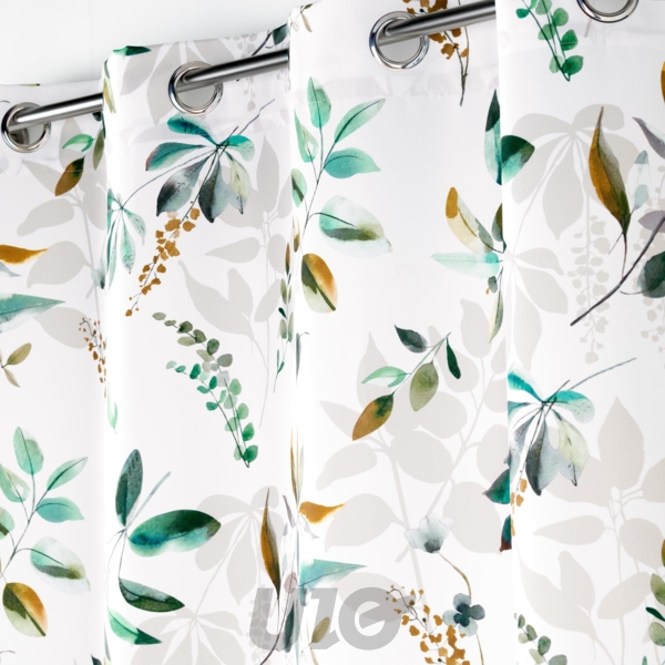 RIDEAU A OEILLETS 140 x 260 CM POLYESTER IMPRIME DILARIS