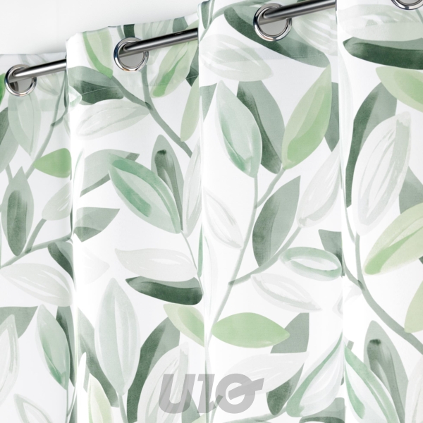 RIDEAU A OEILLETS 140 x 260 CM POLYESTER IMPRIME ELEONORE