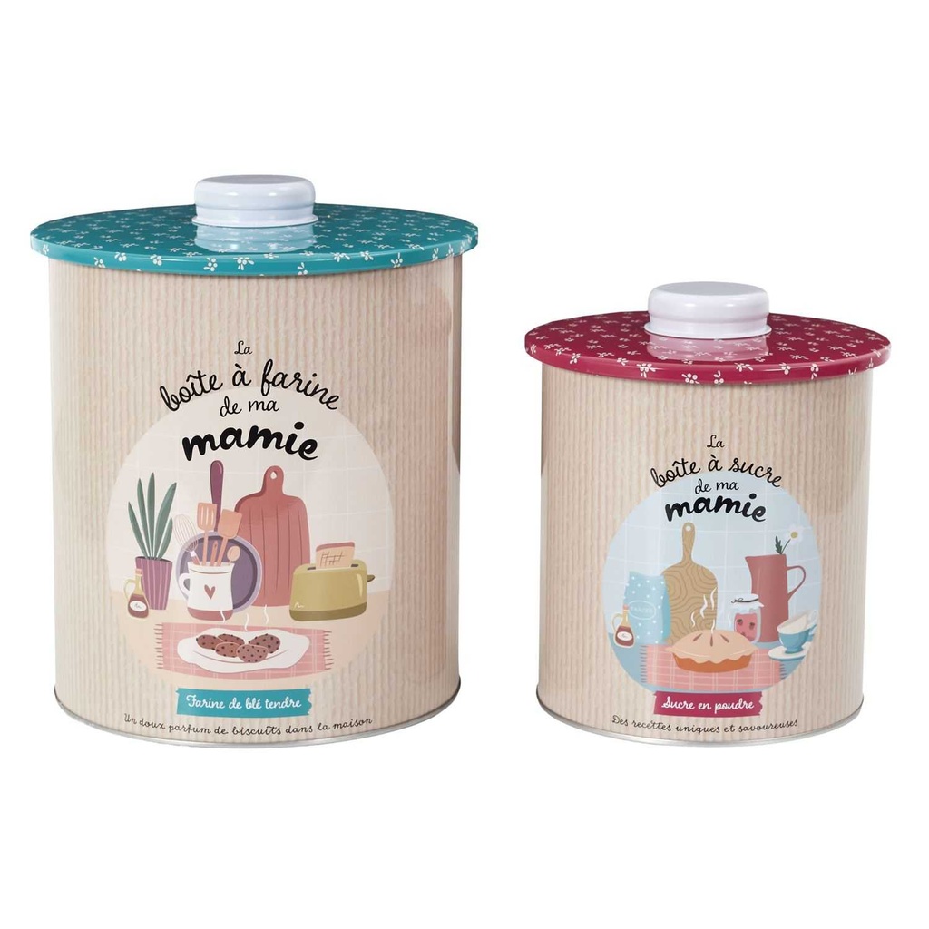 BOITES BONBONS METAL X2 M8