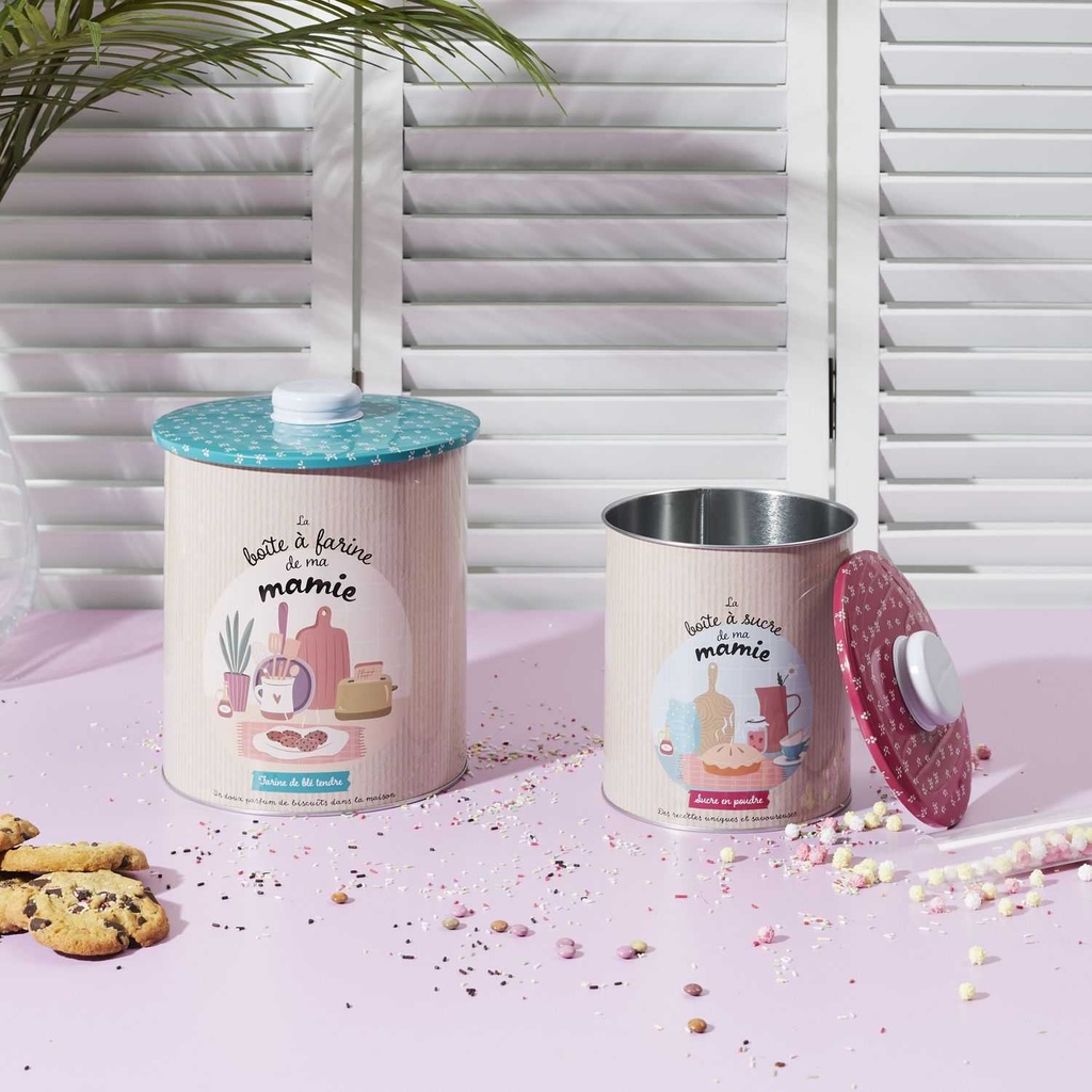 BOITES BONBONS METAL X2 M8