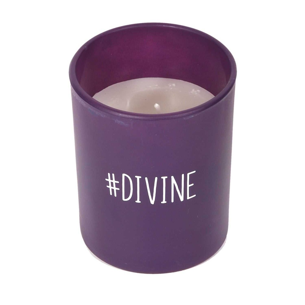 BOUGIE PARFUMEE VANILLE MOT H9CM M20