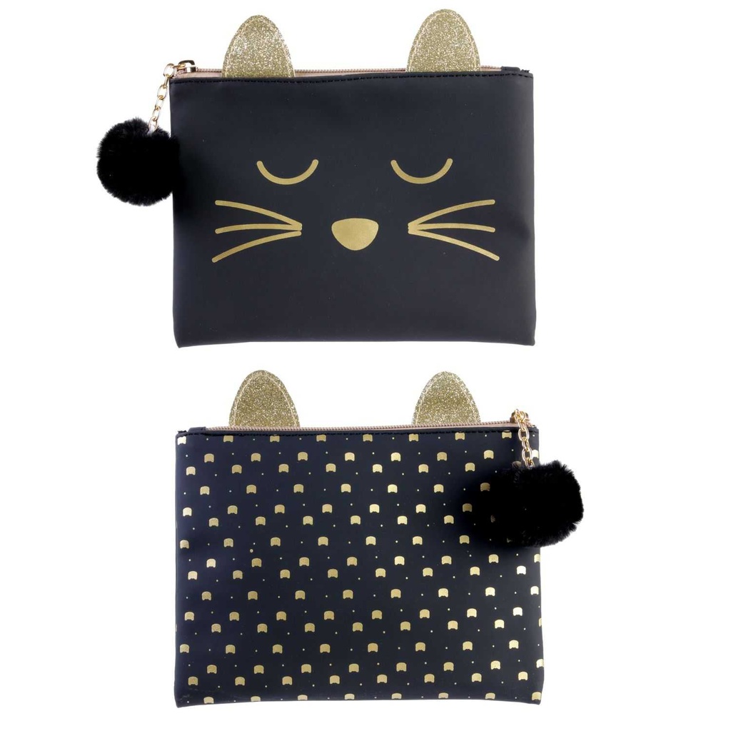 POCHETTE CHAT 15X18CM M24
