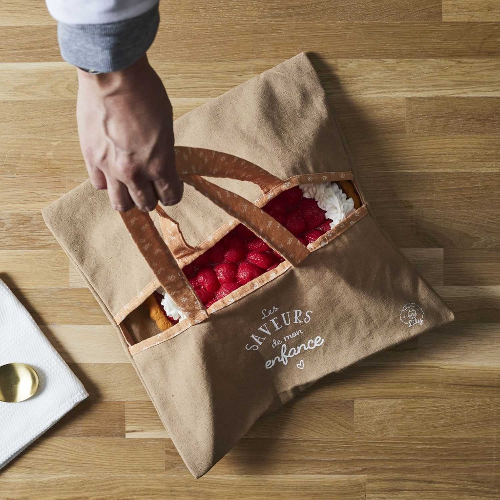 SAC DE TRANSPORT A TARTE MAMIE LILY 35X35 2.5L M12