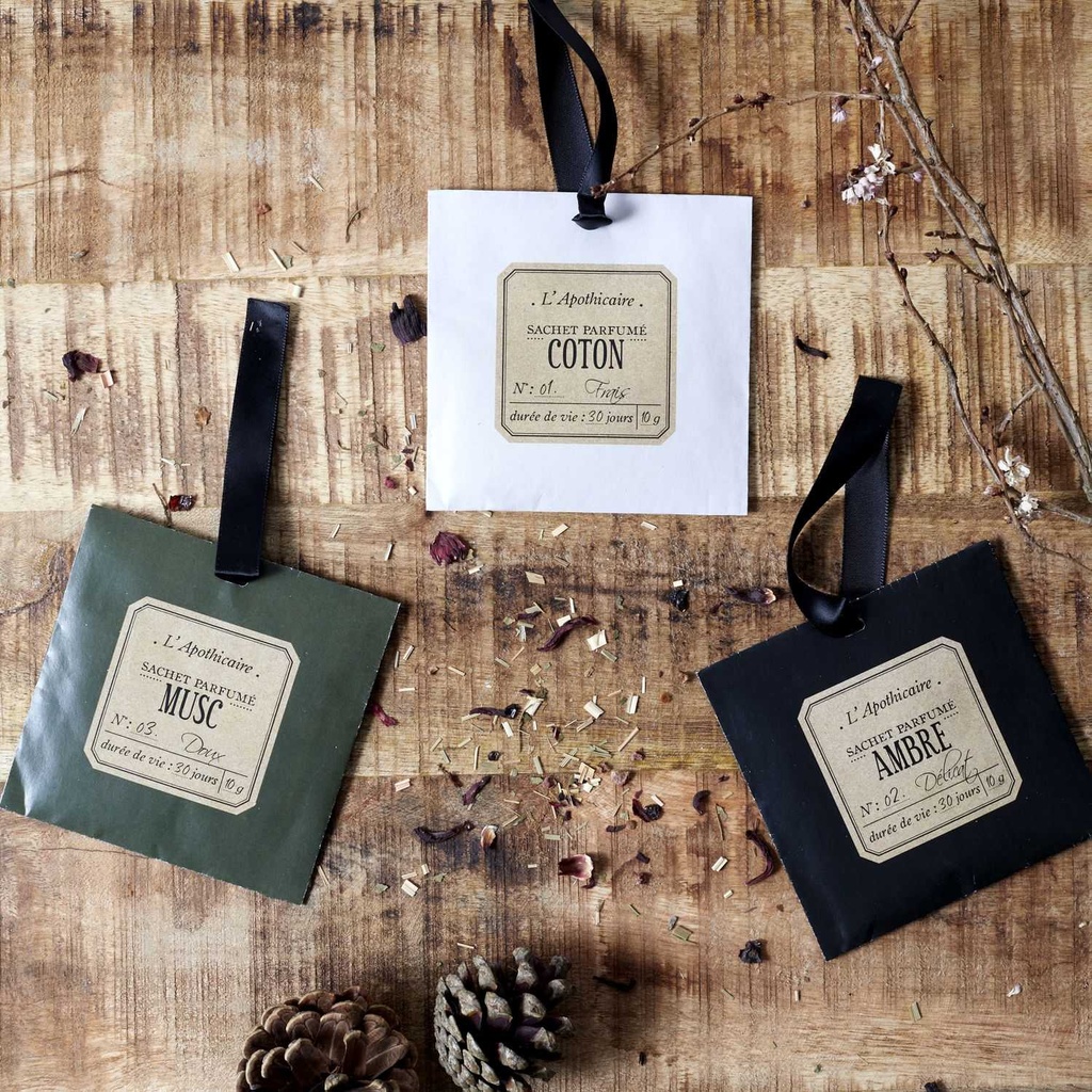 SACHET PARFUME APOTHICAIRE M48