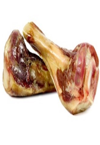 2 x DEMI-OS DE JAMBON SERRANO 370GR  13X9X30CM