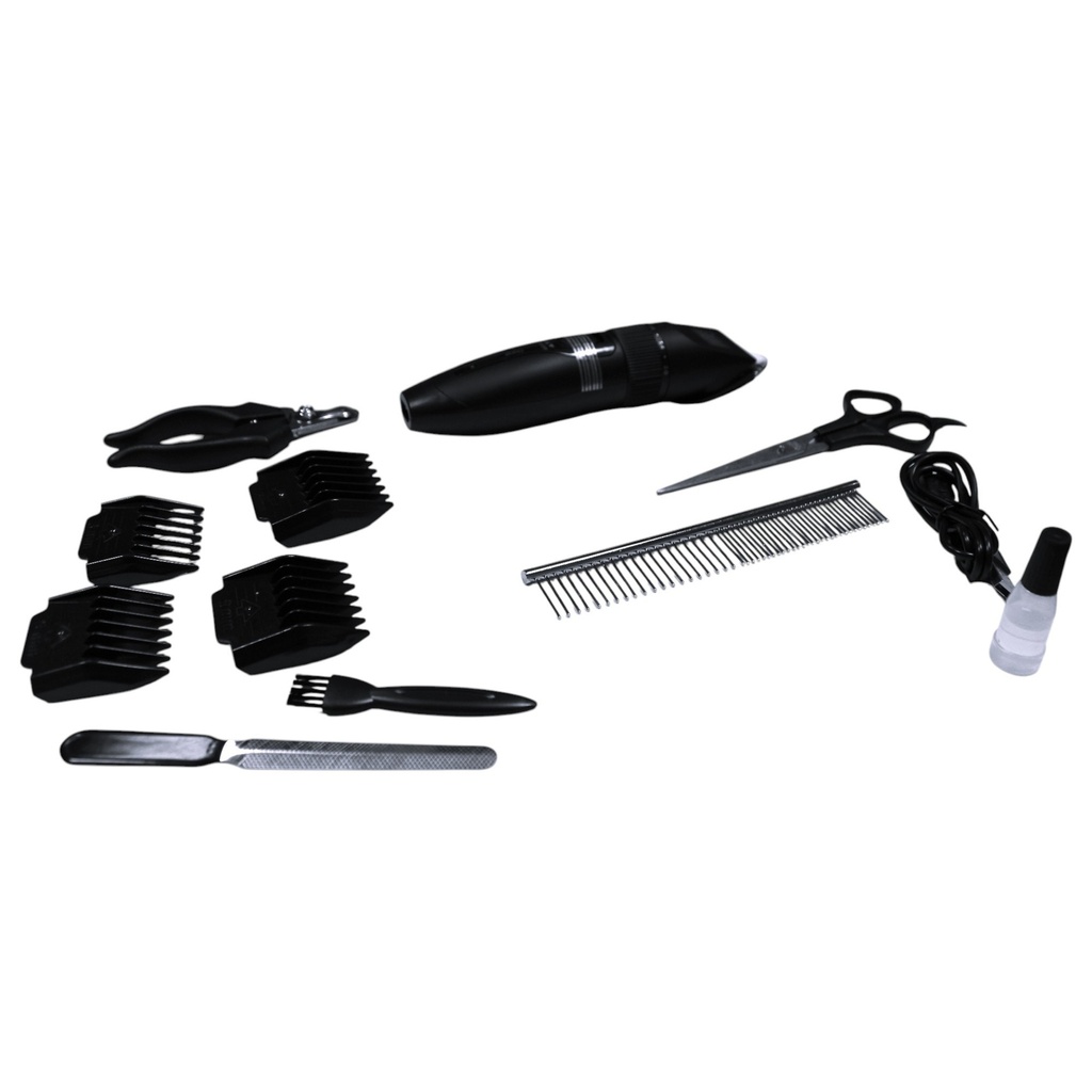 COFFRET TONDEUSE ET SOIN ENTRETIEN DU POIL 11 PIECES 