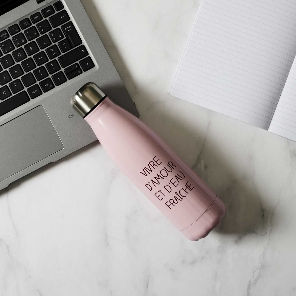 BOUTEILLE DE TRANSPORT ISOTHERME MOTS 50CL M12