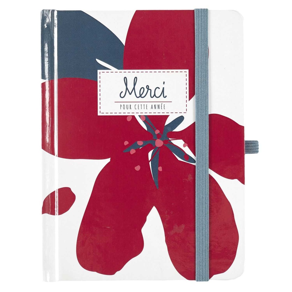 CARNET A6 AVEC ELASTIQUE 48 PAGES M24