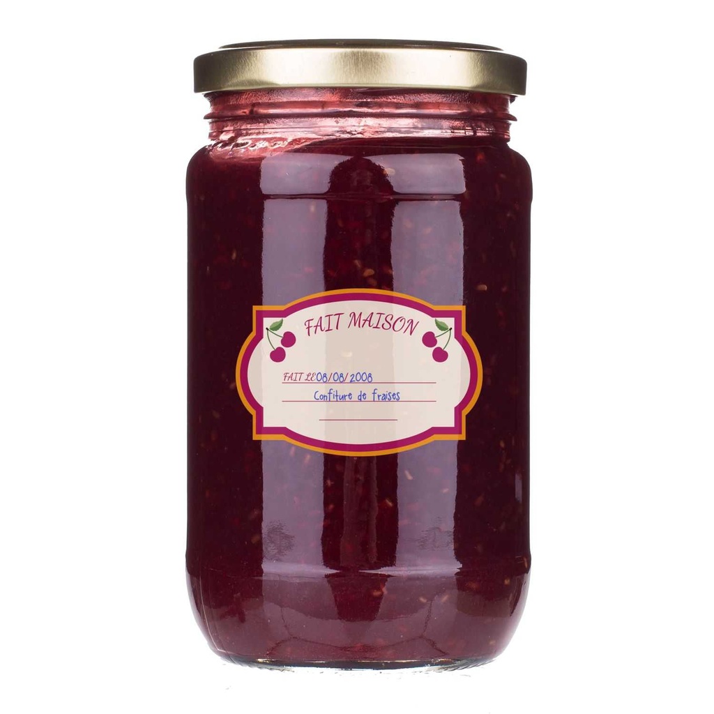 ETIQUETTE BOCAUX X50 M36