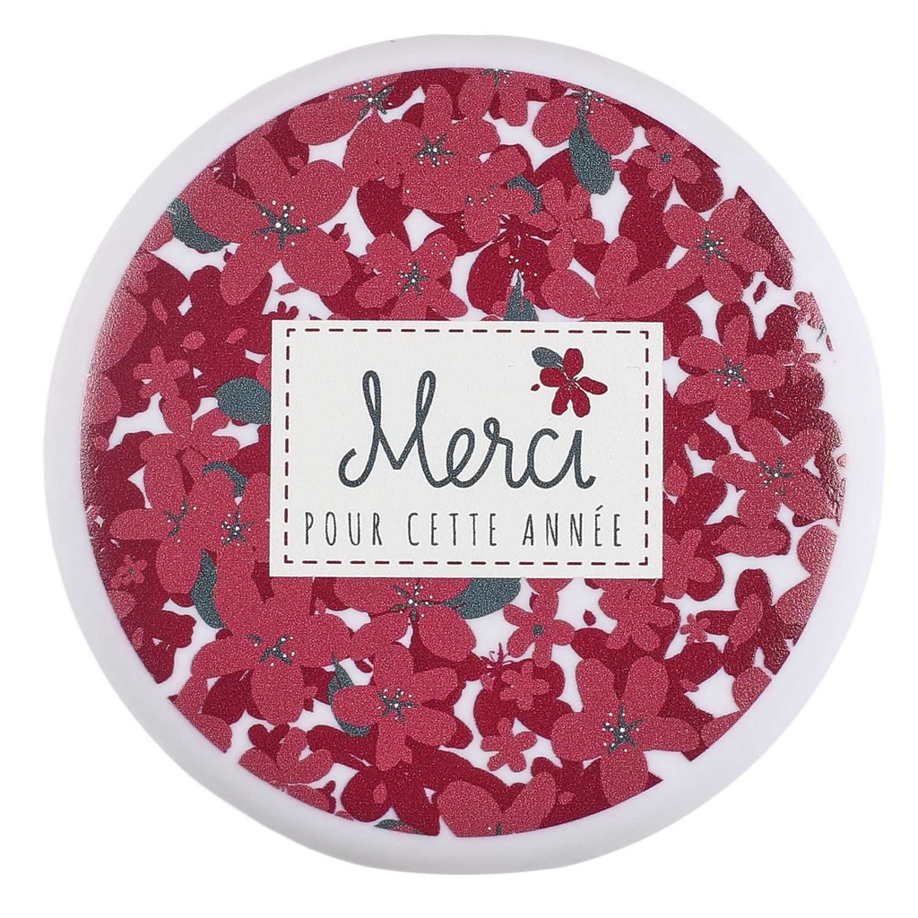 MIROIR DE POCHE MERCI POUR CETTE ANNEE M24