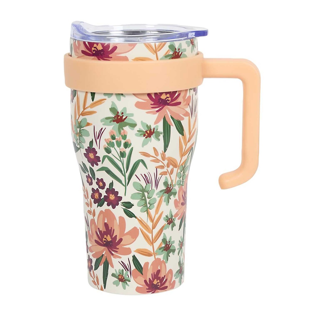 MUG DE TRANSPORT MINI MIAMI FLORAL 600ML M6
