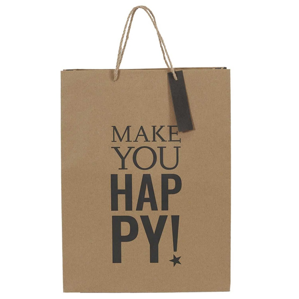 SAC CADEAU KRAFT MM 28X12X37CM M24