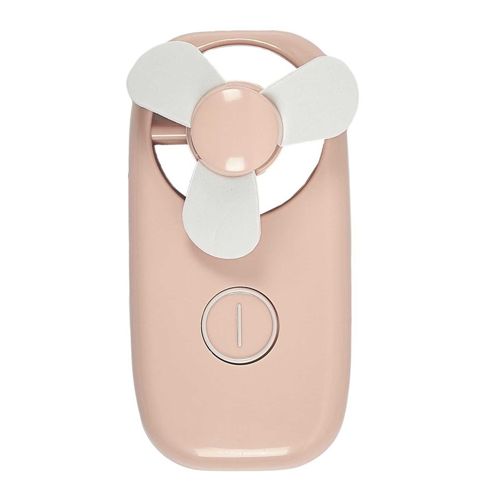 VENTILATEUR DE POCHE 2EN1 A POSER A PILES M24