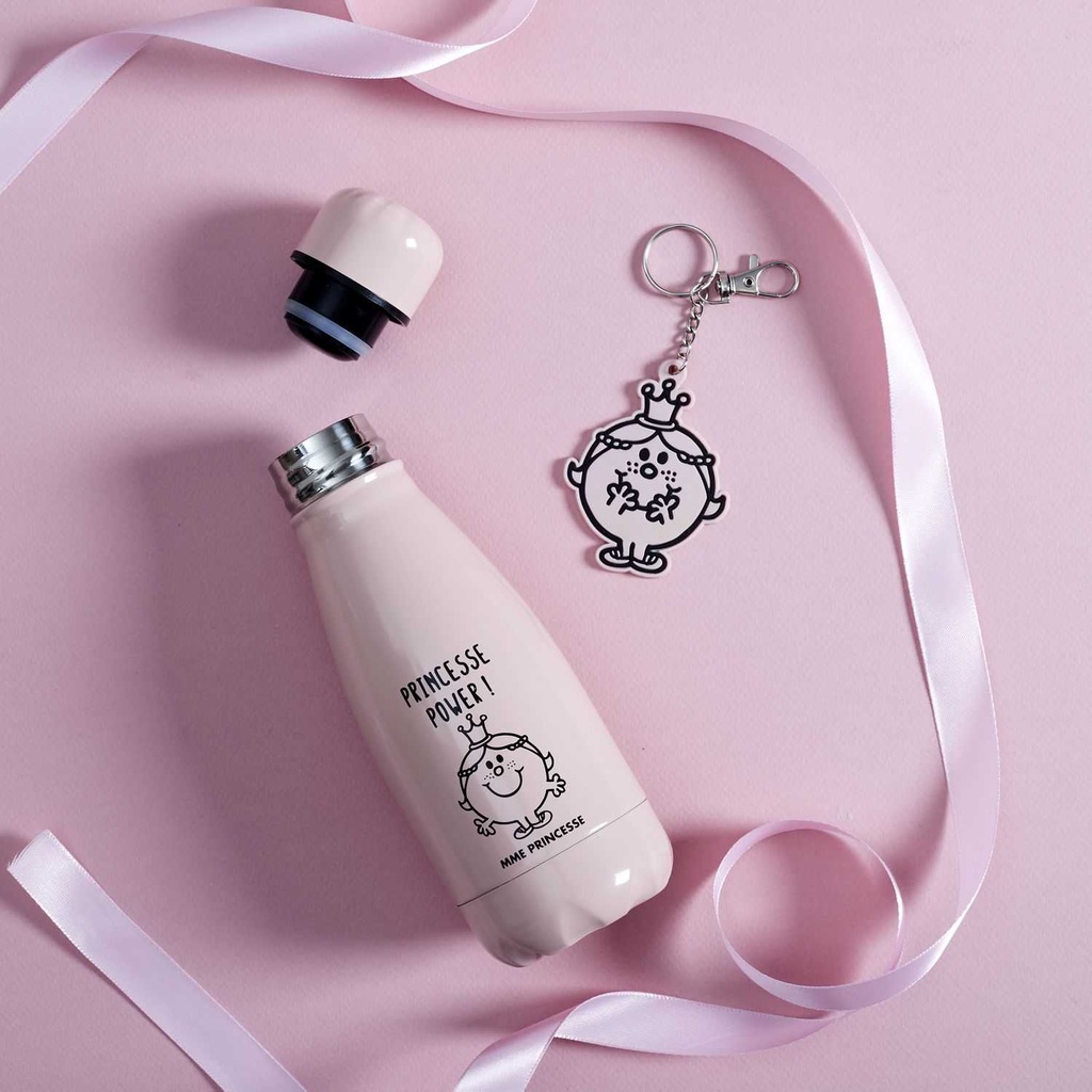 COFFRET BOUTEILLE ISOTHERME 30CL ET PORTE CLES M8