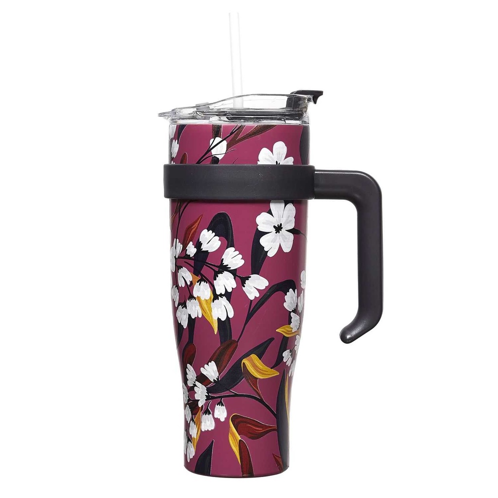 MUG DE TRANSPORT MIAMI WINTER FLOWER 1.2L M6