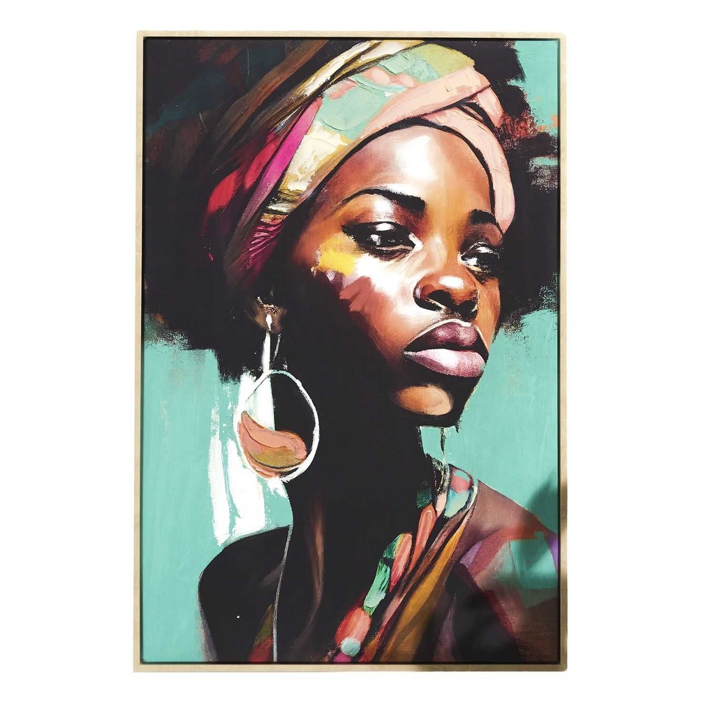 TABLEAU COLORE FEMME 60X90CM M6