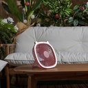 VENTILATEUR LED RECHARGEABLE USB 2 EN 1 KAWAII M8