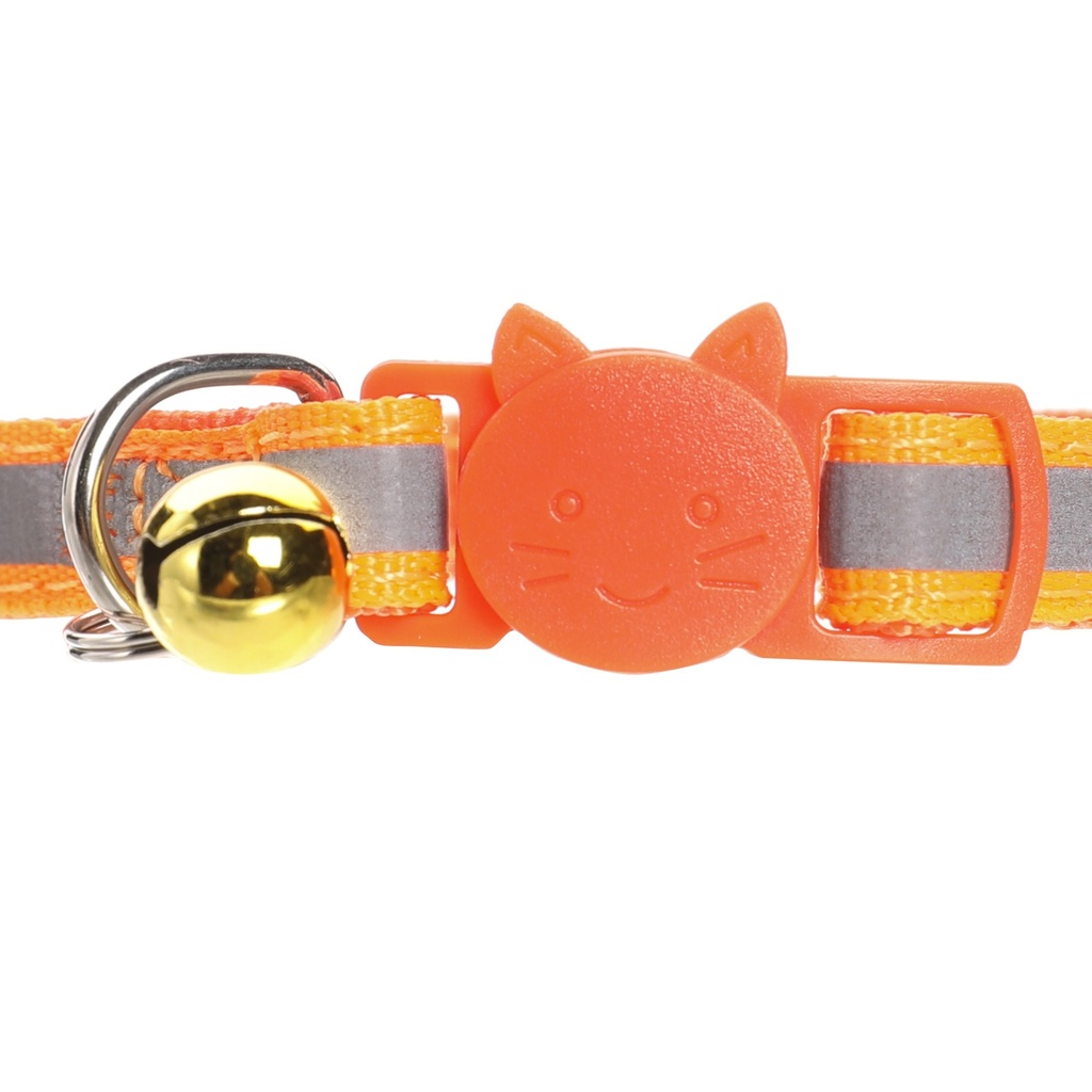 COLLIER REFLECTIF ET GRELOT 