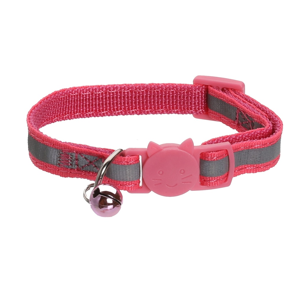 COLLIER REFLECTIF ET GRELOT 