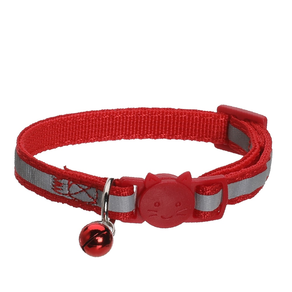 COLLIER REFLECTIF ET GRELOT 