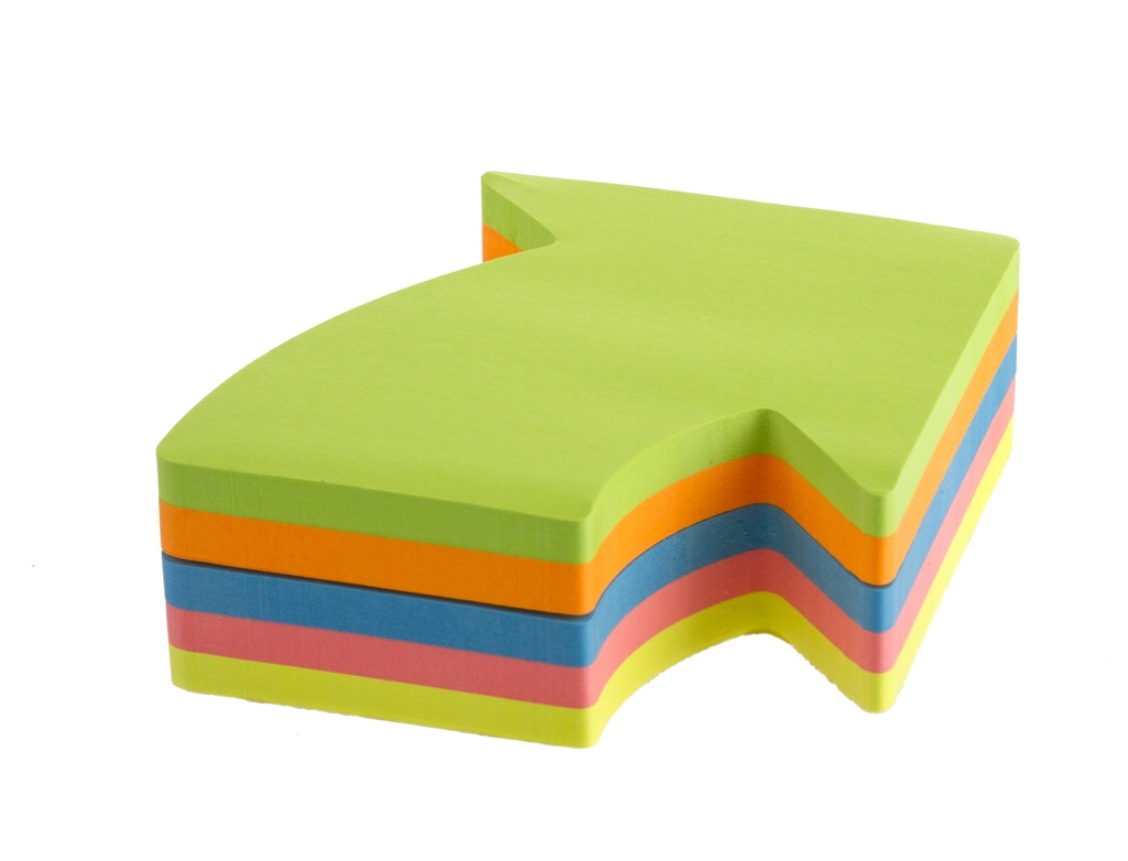 KORES NOTES REPOSITIONNABLE FANTAISIES "FLÈCHE"