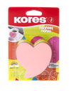 KORES NOTES REPOSITIONNABLE FANTAISIES "COEUR"