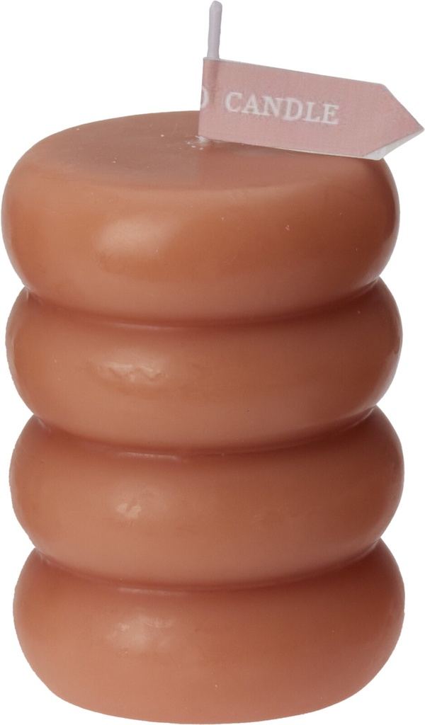 BOUGIE PILIER - D75X107MM - DISPONIBLES EN 3 COULEURS