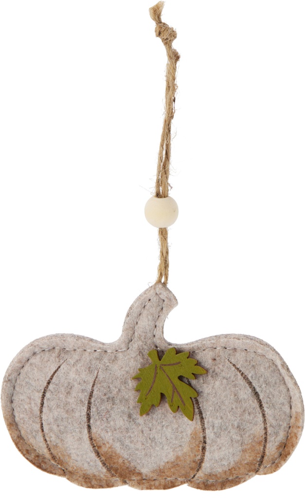 CITROUILLE SUSPENDUE DÉCORATIVE - 11CM