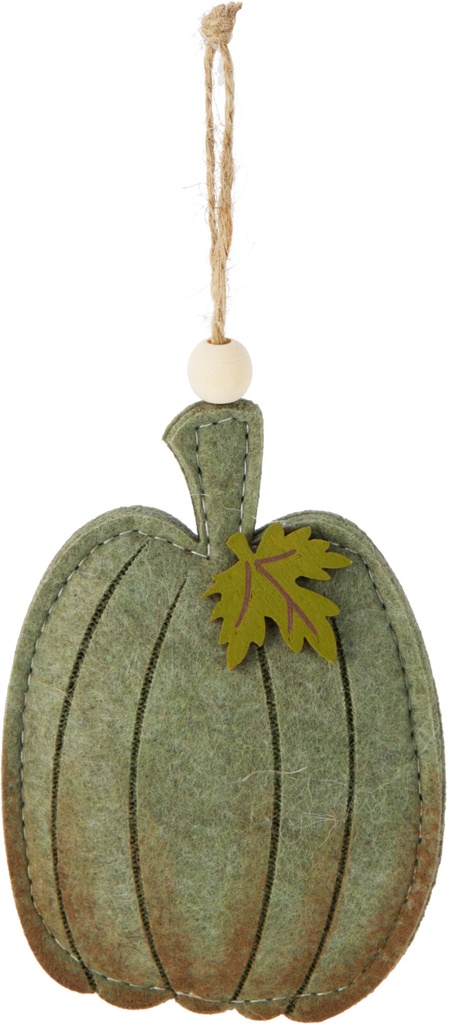 CITROUILLE SUSPENDUE DÉCORATIVE - 11CM