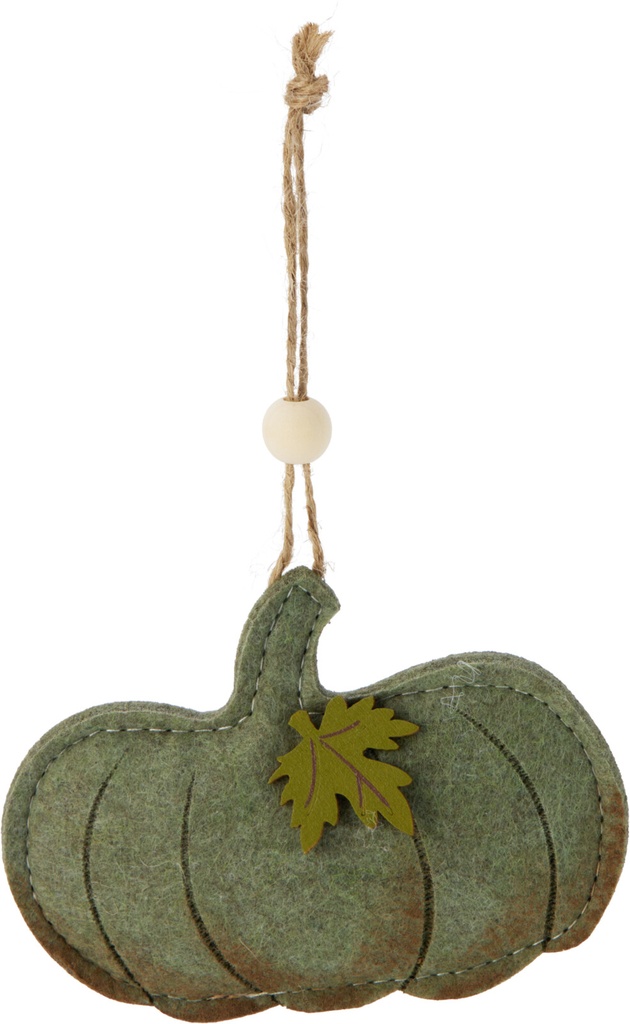 CITROUILLE SUSPENDUE DÉCORATIVE - 11CM