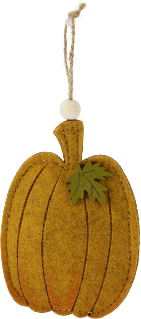 CITROUILLE SUSPENDUE DÉCORATIVE - 11CM
