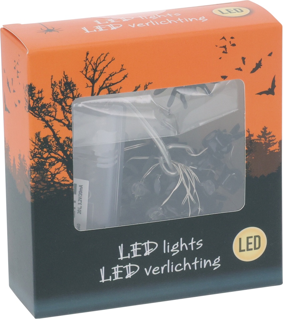 SILVERWIRE LIGHTS 20 LUMÈRES - SUR PILES - 4 MOTIFS DISPONIBLES