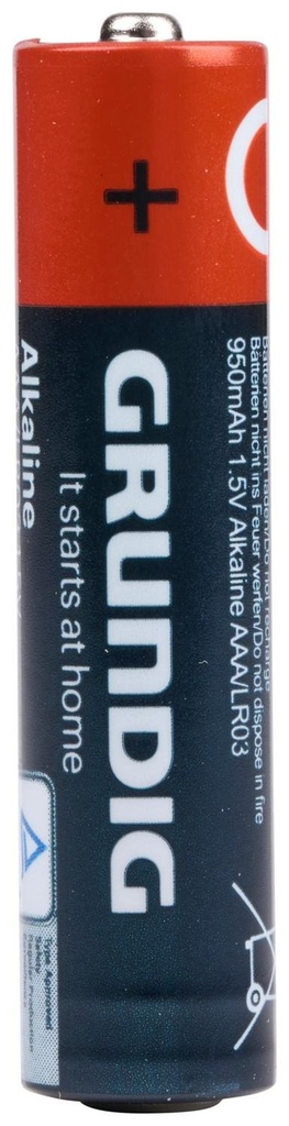 12 PILES AAA/LR03 950mah - GRUNDIG