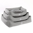 PANIER RECTANGLE  ANTIDERAPANT  GRIS  55X40X15CM
