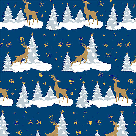 PAPIER KDO TRADI BLEU 200X70