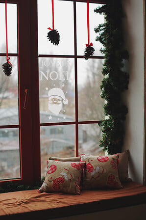 POCHOIR DE NOEL X 2 21X30CM