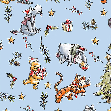 PAPIER KDO NOEL DISNEY 200X70C