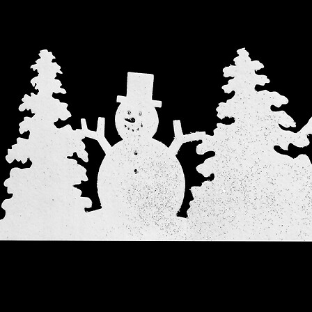 NEIGE BANDEAU PAILL 25CM X 1M