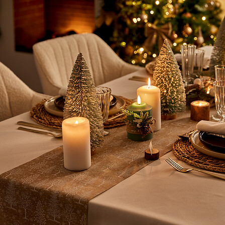 TISSU POLYESTER FORET 28X300CM