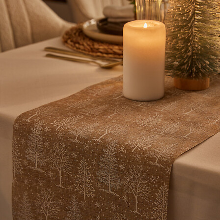 TISSU POLYESTER FORET 28X300CM