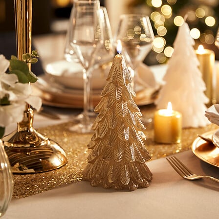 BOUGIE SAPIN 20,5CM 396G